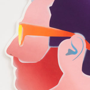 Alex Israel - SELF-PORTRAIT (PINK FACE)