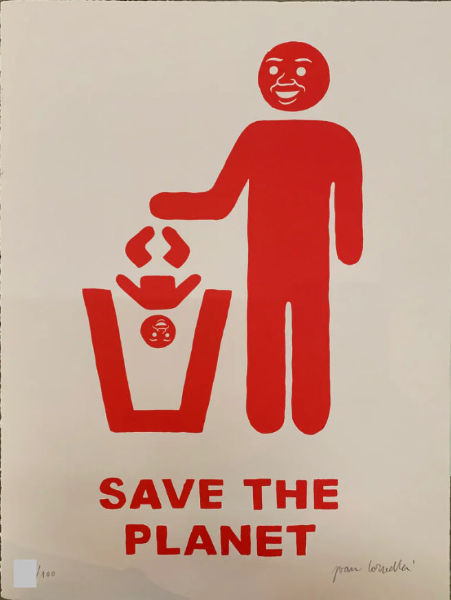 Joan Cornellà - Save The Planet (Red)