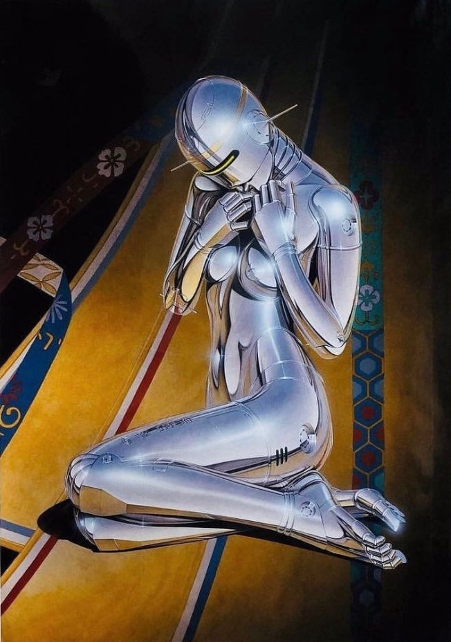 Hajime Sorayama - Giclée #111811 ( Sexy Robot, Orange)