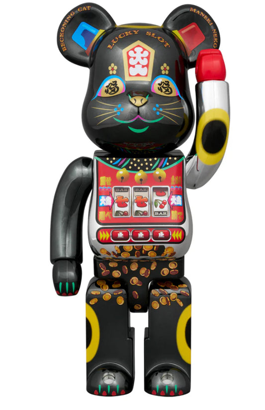 BE@RBRICK - Lucky Cat Jackpot 400% ( Bearbrick, Medicom Toy, Skytree)