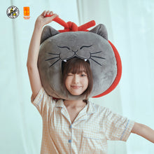 Load image into Gallery viewer, OFFART X Horiren - Money-Biting Cat Pillow
