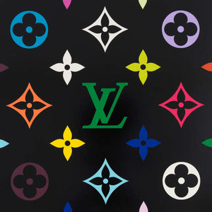 Takashi Murakami - SUPERFLAT MONOGRAM (Black, Green, Louis Vuitton, LV)