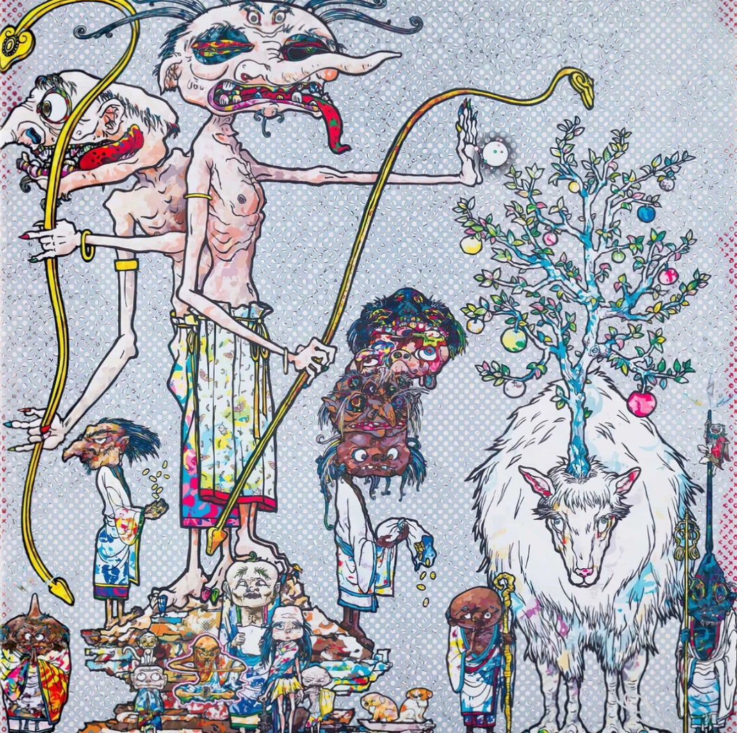 Takashi Murakami - Assignation of a Spirit ( Arhats, Buddhism, Nirvana)