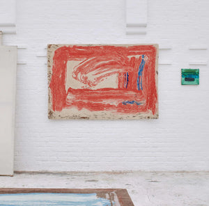 Howard Hodgkin - Red Sky in the Morning Rug