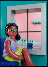 Load image into Gallery viewer, Cesar Piette - Untitled ( Lady, Window, Collectible)
