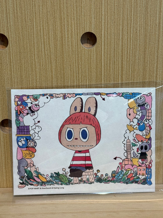 Kasing Lung - Post card (The Monsters, Labubu)