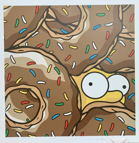 Jerkface - Donut Mobile ( Chocolate, Homer Simpson )