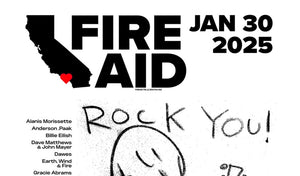 Yoshitomo Nara - FireAid Rock You (Poster, Fire Aid)