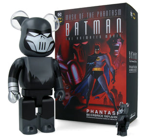 Medicom Toy - Bearbrick Phantasm (Batman The Animated Series Ver.) 400% + 100% (Be@rbrick)