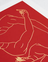 Load image into Gallery viewer, Ai Weiwei - Middle Finger in Red
