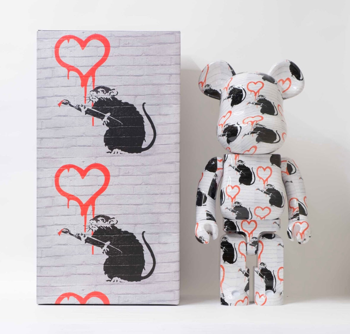 BE@RBRICK LOVE RAT 1000%BE@RBRICK LOVE RAT 1000%|バンクシー