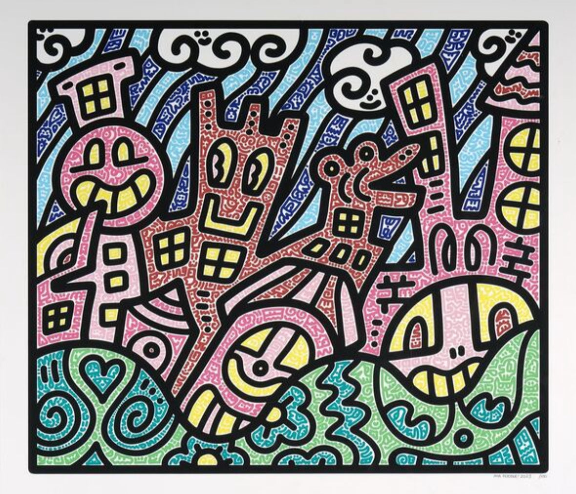 その他 Mr doodle The Doodler 2.0 Original artwork “Untitled doodler” from Mr Doodle - Dope