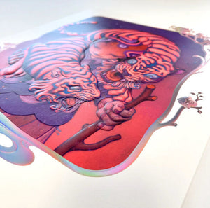James Jean - Sanctuary ( Tigers, Red)