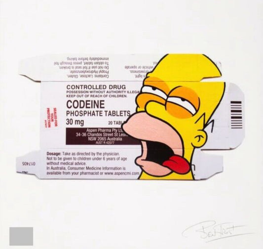 Ben Frost - I don’t feel so good (Homer Simpson, Codeine Phosphate )