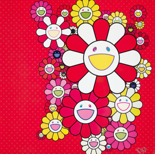 Takashi Murakami - Rose Velvet ( Red, White, Yellow, Pink, Flowers)