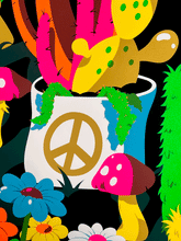 Load image into Gallery viewer, Dabs Myla - Peace Garden Meditation (Neon)
