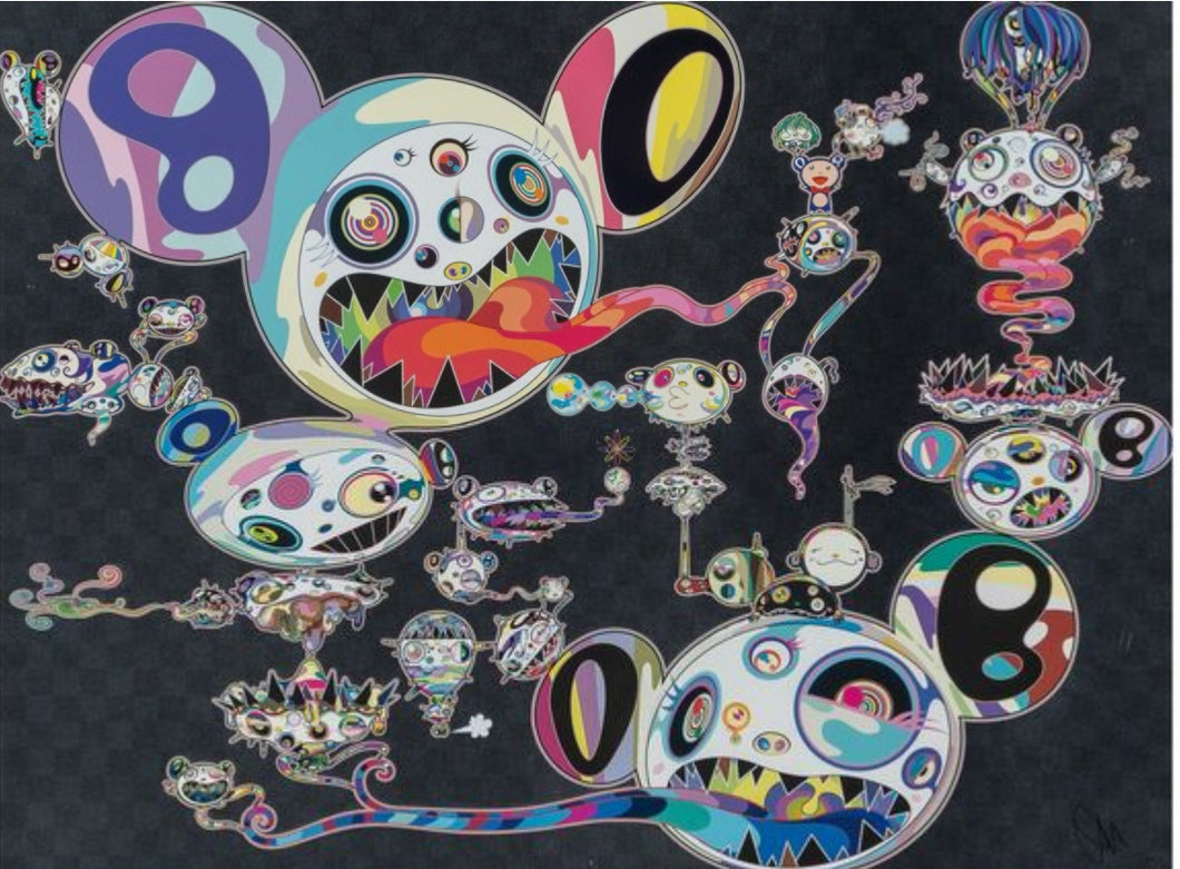 Takashi Murakami - Hands Clasped (DOB,MCA Chicago)
