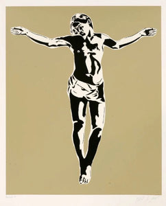 Blek Le Rat - Jesus ( Gold )