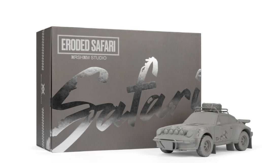 Daniel Arsham - Eroded Safari (Grey, Porsche)
