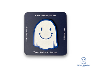 Toyol Gallery- Ghost Pin (White, Glow In Dark)