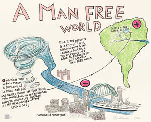 Chris Burden - A MAN FREE WORLD