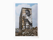 Load image into Gallery viewer, JR -28 MM, PORTRAIT D&#39;UNE GENERATION, B5, DESTRUCTION 1,
MONTFERMEIL, FRANCE, 2025
