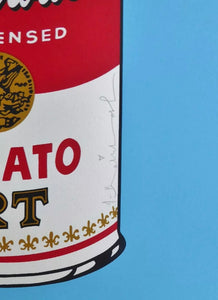 Mr. Brainwash - Tomato Pop (Blue)