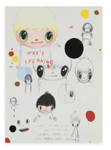 Load image into Gallery viewer, Javier Calleja - Untitled Drawing #2 (Who&#39;s Speaking?)
