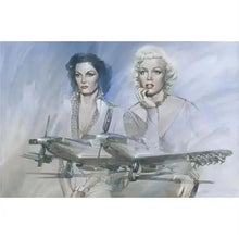 Load image into Gallery viewer, Hajime Sorayama - Giclée #SP39 ( Sexy Robot, Monroe &amp; Taylor, Plane)
