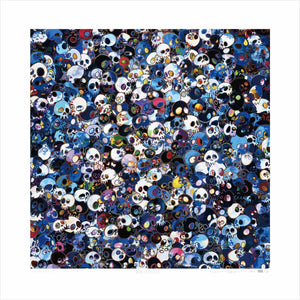 Takashi Murakami - Blue Skulls