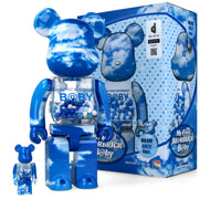 Medicom Toy - Bearbrick My First Baby (Blue Sky) 400% + 100% (Be@rbrick)