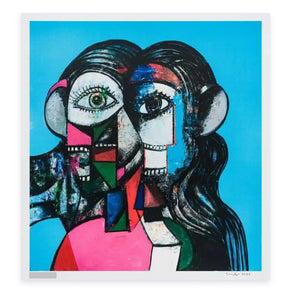 George Condo - Prismatic Head Composition