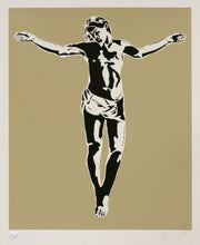 Load image into Gallery viewer, Blek Le Rat - Jesus ( Gold )
