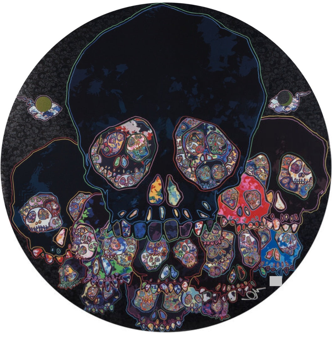 Takashi Murakami - The Moon Over The Ruined Castle (Skulls)