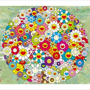 Takashi Murakami - Open your arms wide ( Hands, Murakami Versailles)