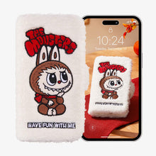 Load image into Gallery viewer, Kasing lung - THE MONSTERS Classic Series - Plush Flip Phone Case Iphone 15 PRO
