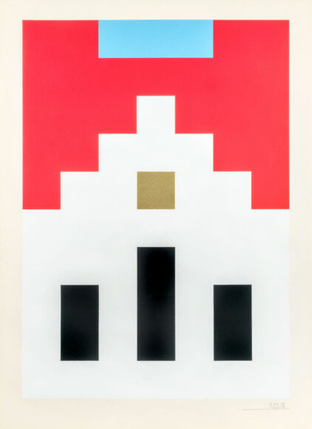 Invader - Marlboro (Cigarette, Red, White)