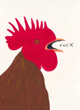 Load image into Gallery viewer, David Shrigley - Fuck (Cockrel)
