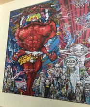 Load image into Gallery viewer, Takashi Murakami - RED DEMON AND BLUE DEMON WITH 48 ARHATS
