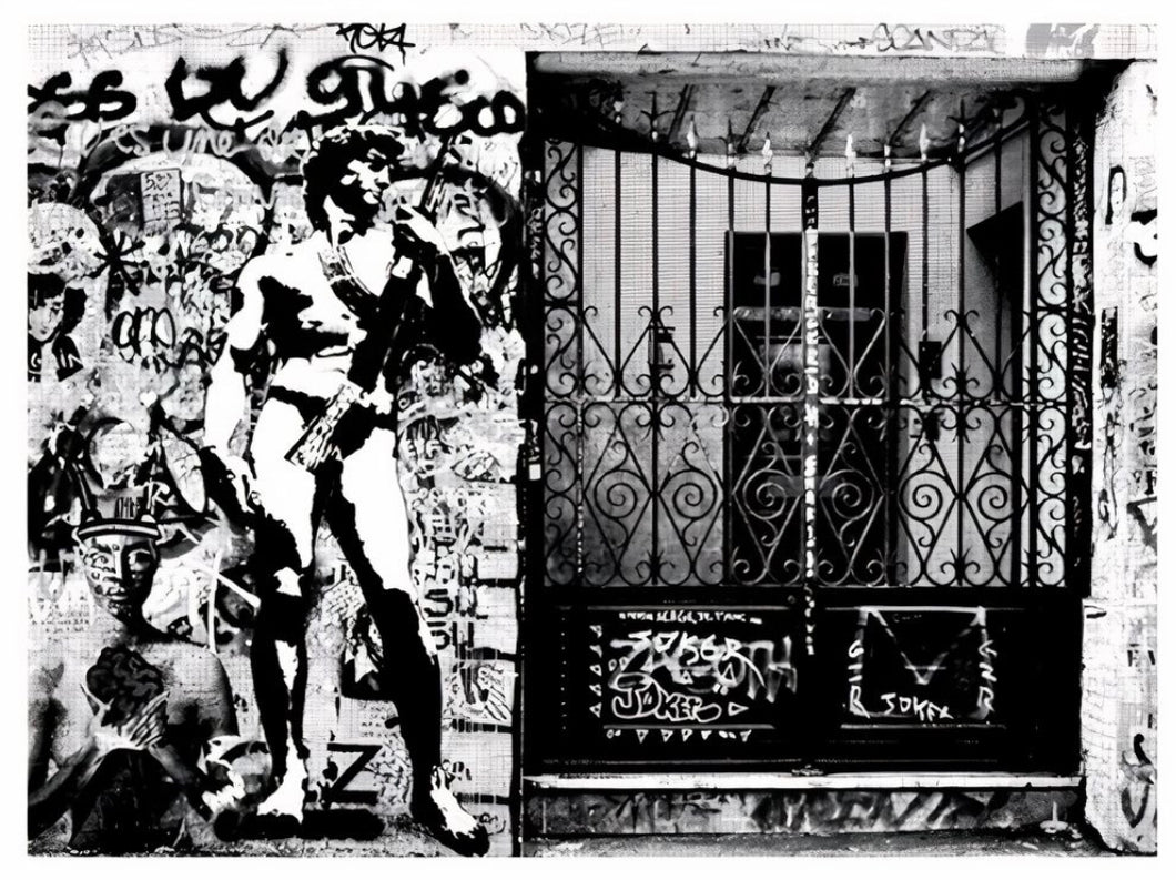 Blek Le Rat, Shepard Fairy, Sybille Prou - David