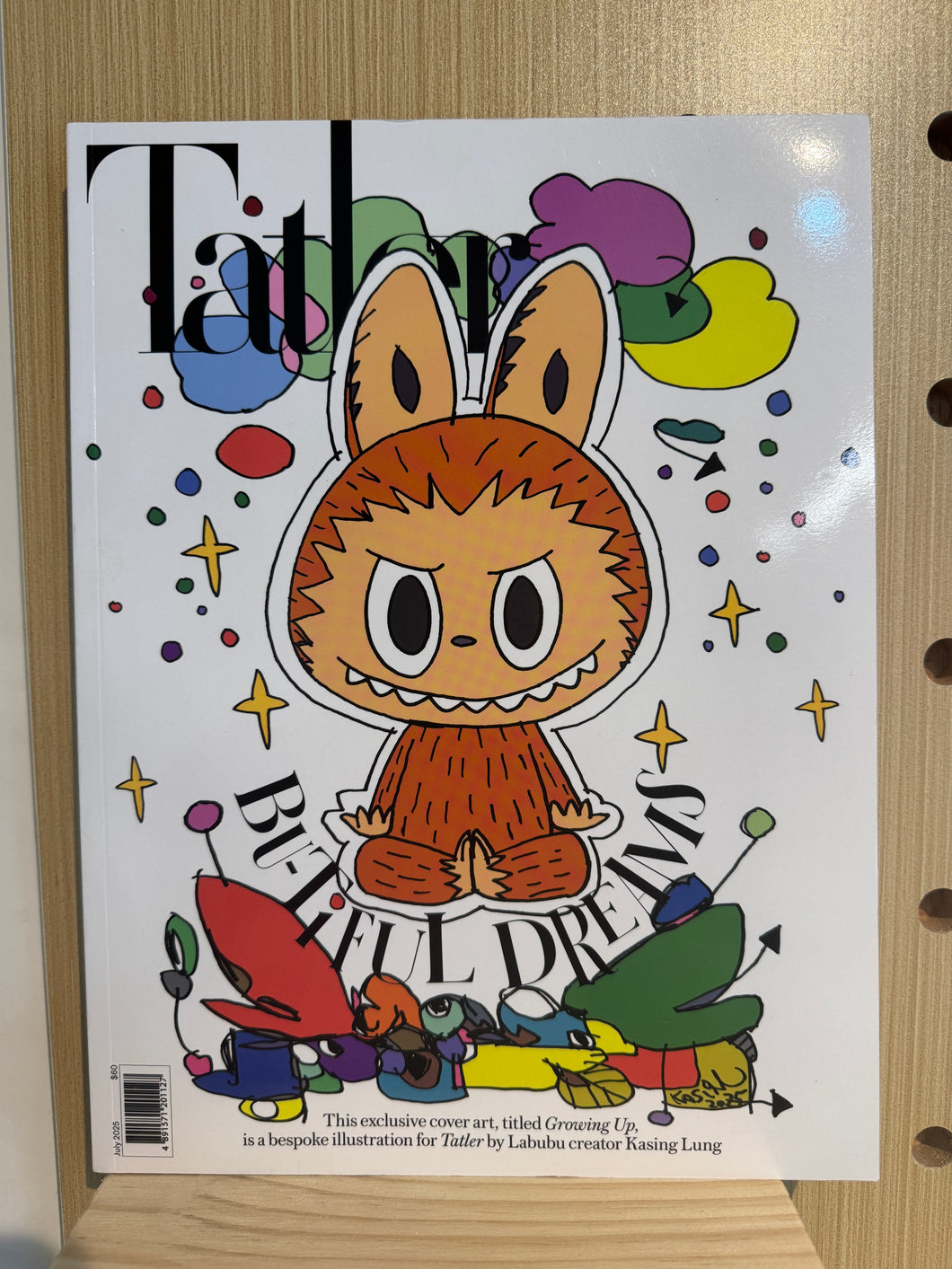 Kasing Lung  - Bu-tiful Dreams (Tatler Magazine Hong Kong, July 2025, Labubu)
