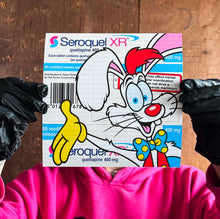 Load image into Gallery viewer, Ben Frost - Weekend Trip Who Fried Roger Rabbit Blotter
