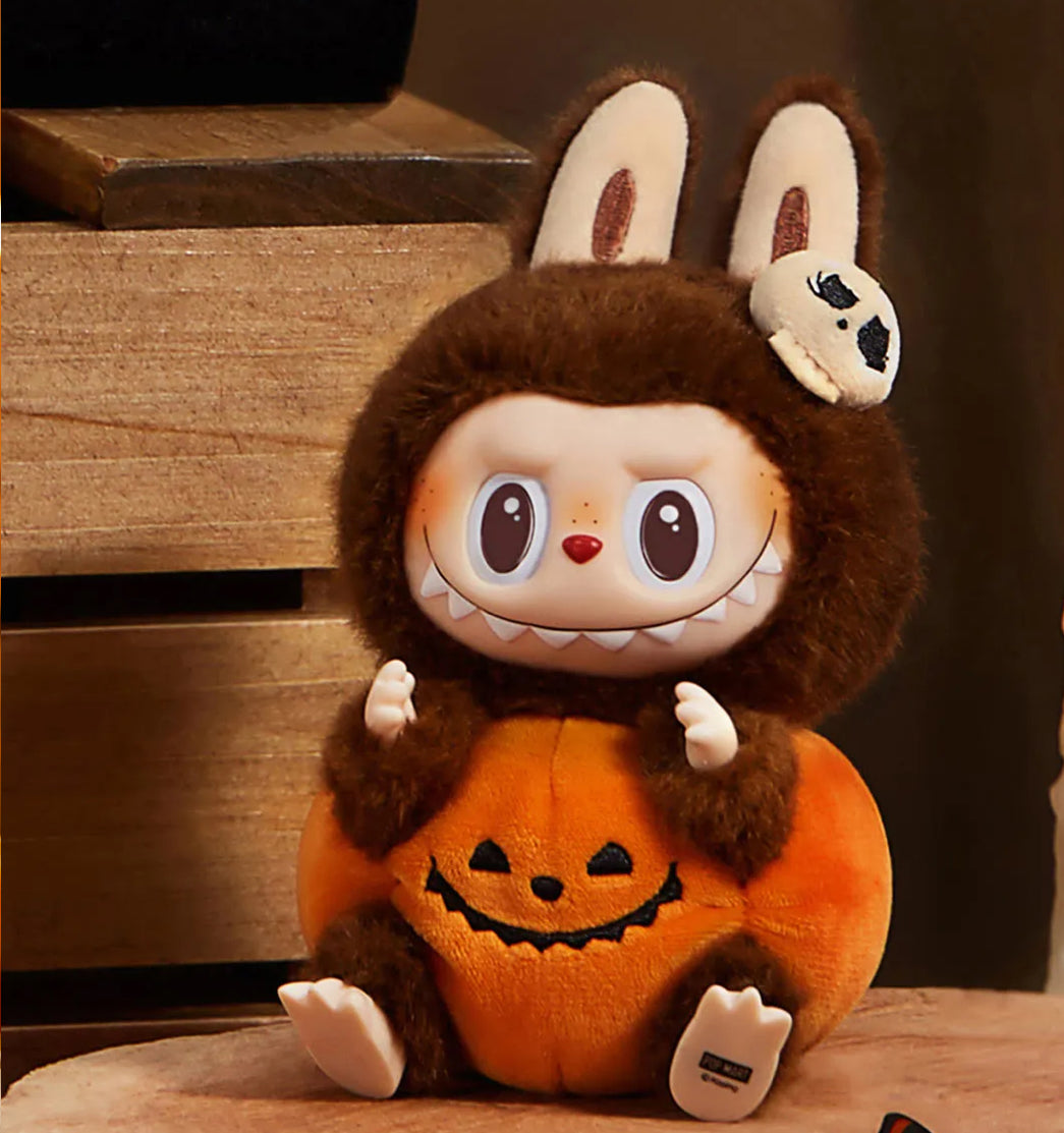 Kasing Lung -Zimomo HAPPY HALLOWEEN PARTY SERIES SITTING PUMPKIN ( Labubu)
