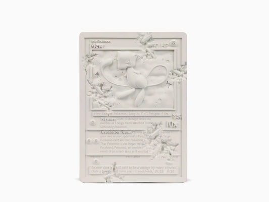 Daniel Arsham - White Crystalized Mew Card