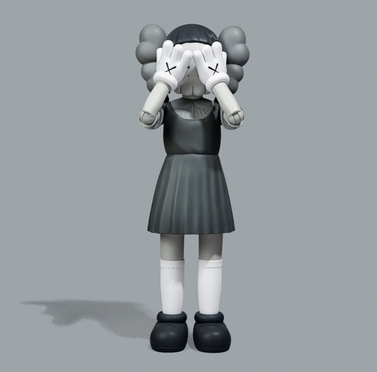KAWS - YOUNG-HEE Figure (Monotone)