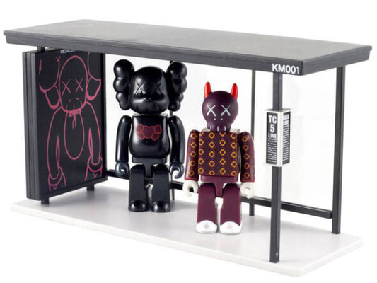 KAWS - Kubrick 100% and Bus Stop 1