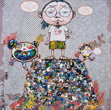 Load image into Gallery viewer, Takashi Murakami - A space for philosophy (DOB, Blue Skulls)
