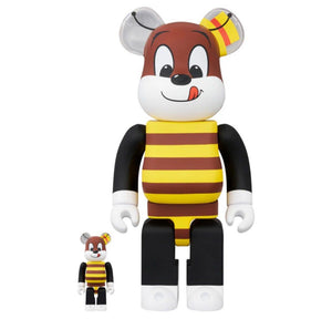 MEDICOM TOY -BE@RBRICK HONEY 100% + 400% (Bearbrick, Kelloggs)
