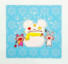 Load image into Gallery viewer, Takashi Murakami - Snow, Moon, and Flower: Snowman with Kaikai and Kiki
