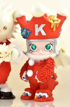 Load image into Gallery viewer, Kenny Wong - Erosion Molly 400% (Red, Christmas, Glow in Dark, Instinctoy)
